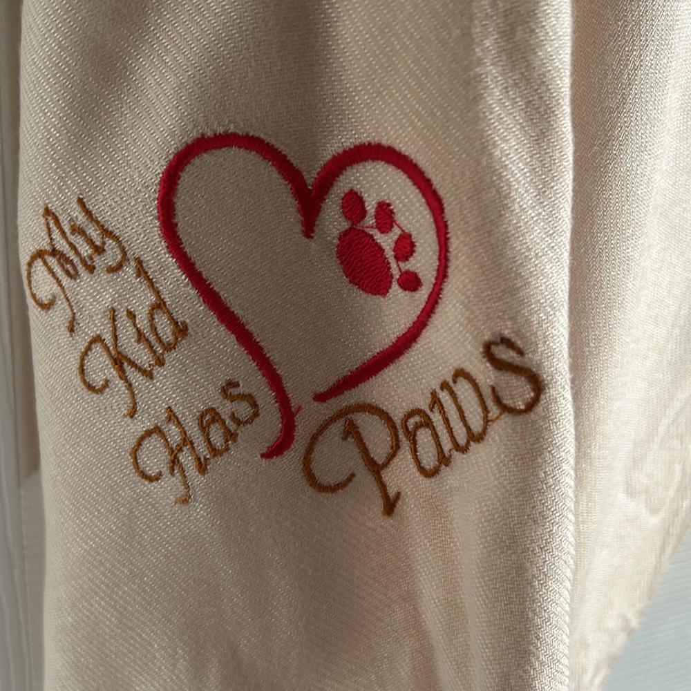 Elegant Beige Pashmina Scarf